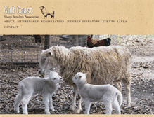 Tablet Screenshot of gulfcoastsheep.info